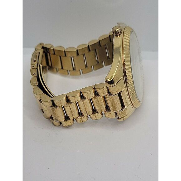 MICHAEL KORS Blake MK3246 Unisex Stainless Steel Analog Dial Quartz Watch AM130 - Picture 9 of 10